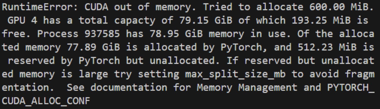 CUDA out of memory