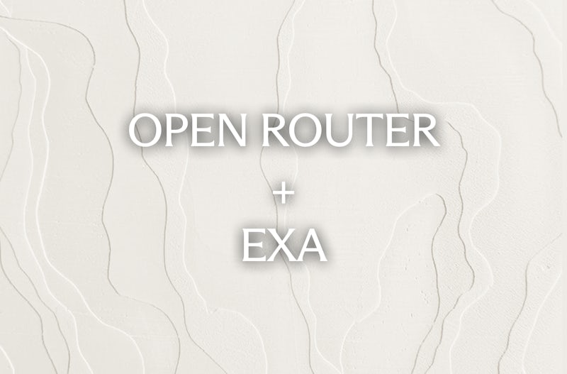 OpenRouter x Exa