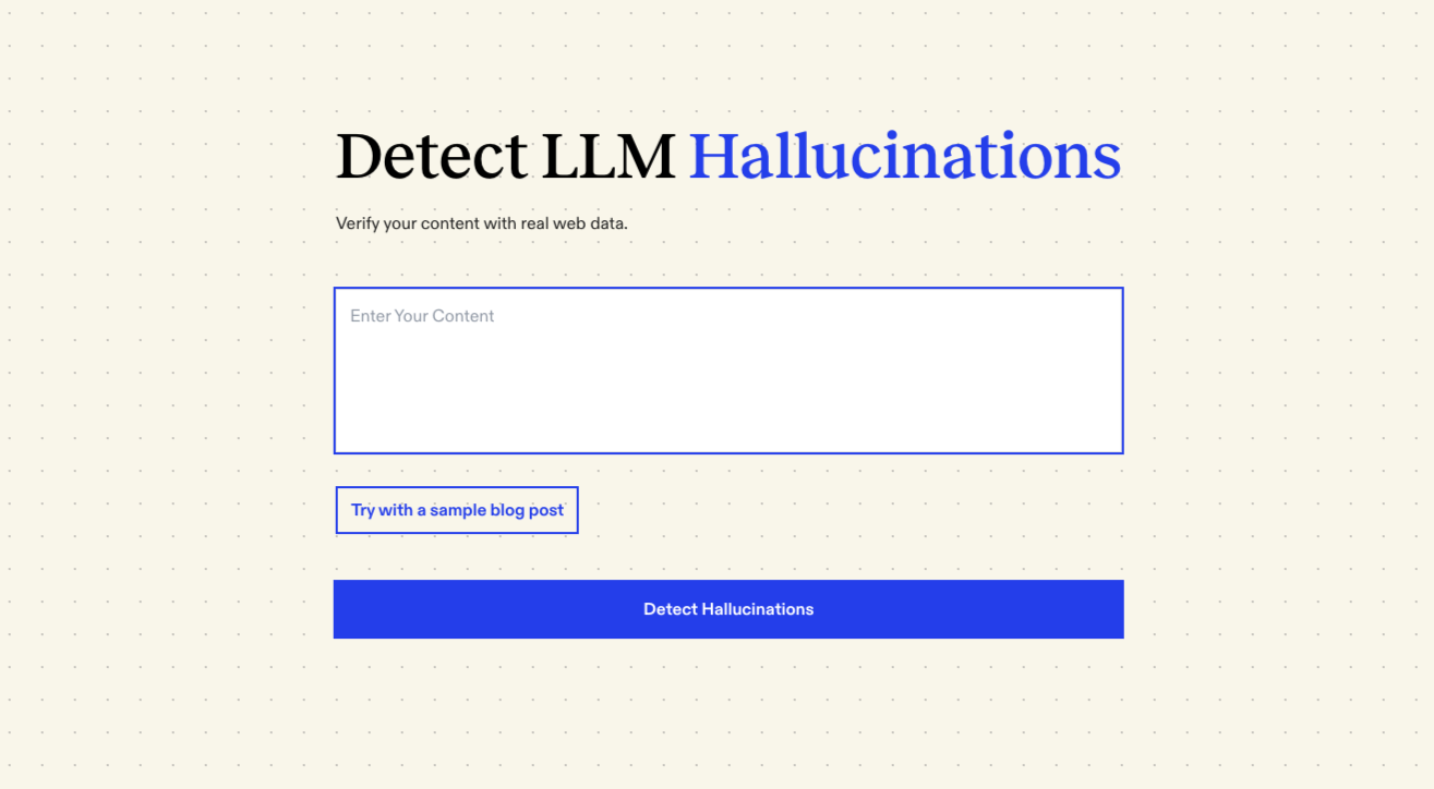 Hallucination Detector